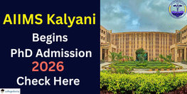 AIIMS Kalyani Begins PhD Admission January 2026